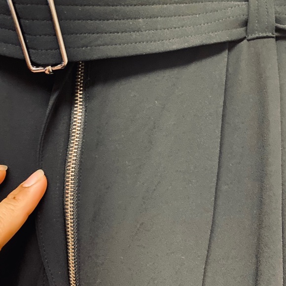 A.L.C. Dillon Gaucho Pants Wide Leg Belted Pants - Picture 10 of 11